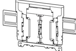 SONY SU-WL850 - B Fissaggio della staffa di montaggio a parete alla parete di cimento pieno o di mattoni di cimento - 2