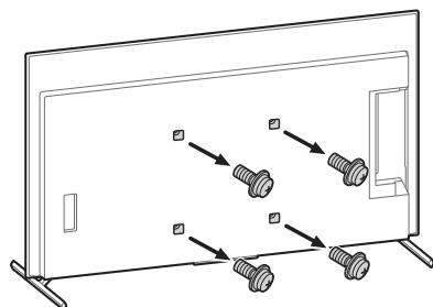 SONY SU-WL850 - Installation du téléviseur au mur à partir du support de table - 2