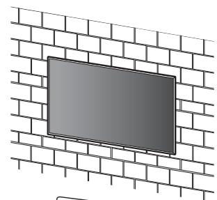 SONY SU-WL850 - B Fixation du support de fixation murale à du béton plein ou à un bloc de béton - 1