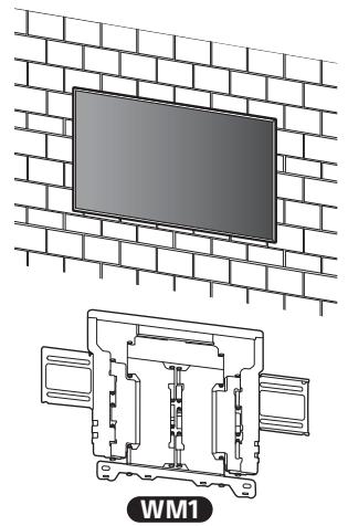 SONY SU-WL850 - B Instalar o Suporte de parende numapearedebetaoarmado oublocosdebetao - 1