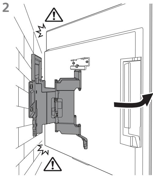 SONY SU-WL850 - Instalarea televizorului pe perete - 4