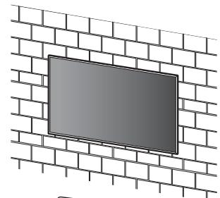 SONY SU-WL850 - B Instalación del soporte de pared en una pared de hormigón en materia o bloque de hormigón - 1