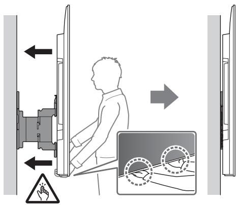 SONY SU-WL850 - Instalarea televizorului peperete - 8