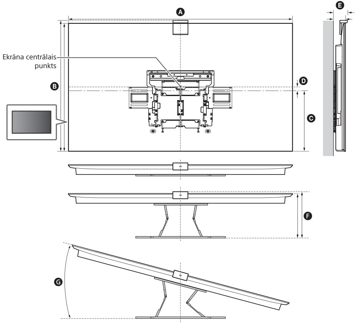 SONY SU-WL850 - Izmiri: (aptuveni) [mm] - 1