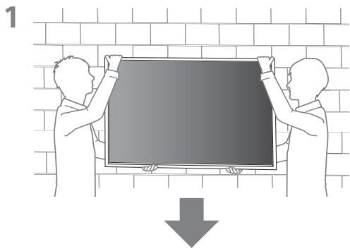SONY SU-WL850 - Vægmontering af TV'et - 2