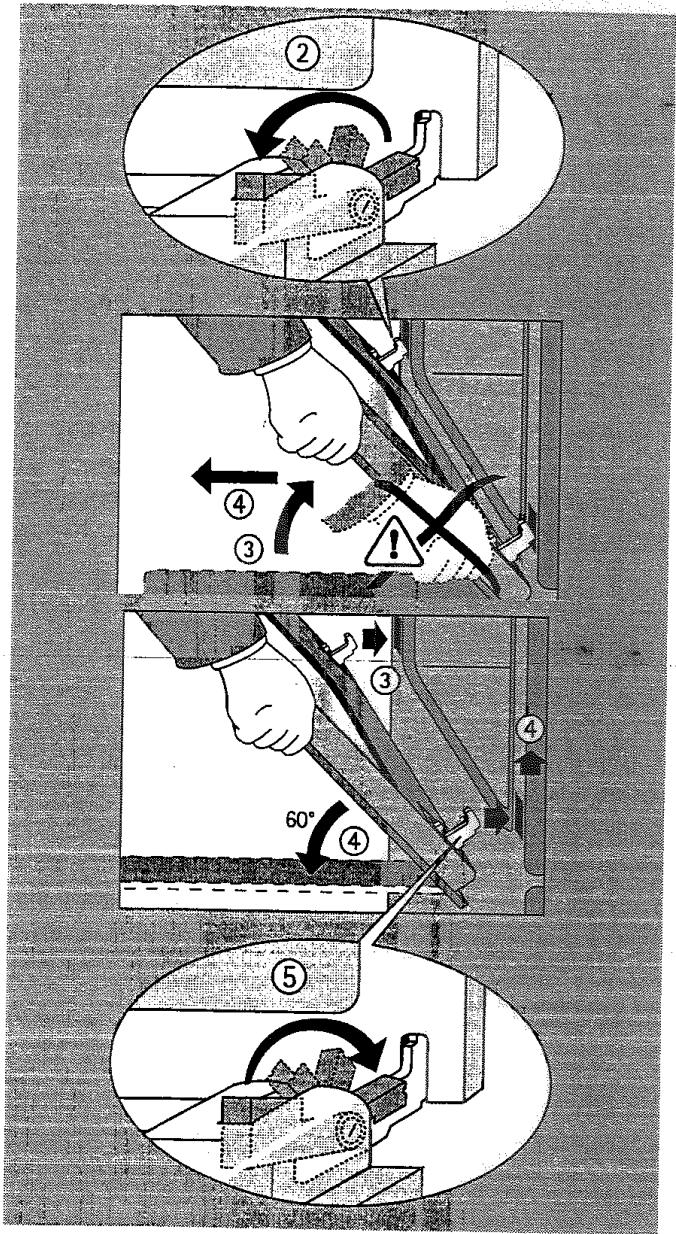 FAURE FM 608 N - Replacer la portedou four - 1