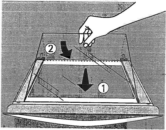 FAURE FM 608 N - Remetre en place les vitres intermédiaires - 1
