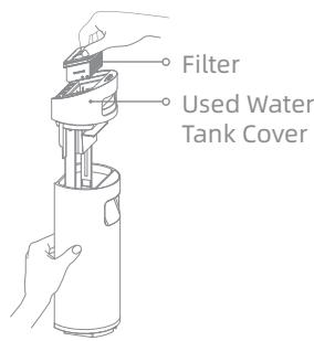 DREAME BALAIM12 - Cleaning the Used Water Tank and the Filter - 2