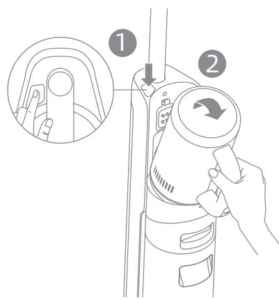 DREAME BALAIM12 - Gebruik als handstofzuiger - 1
