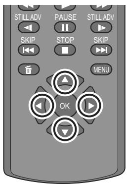 LG HDC-SD20EF - Appuyez sur une touche de direction. - 2