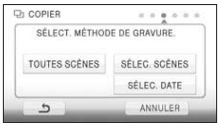 LG HDC-SD20EF - Touchez l'élément désiré. - 1
