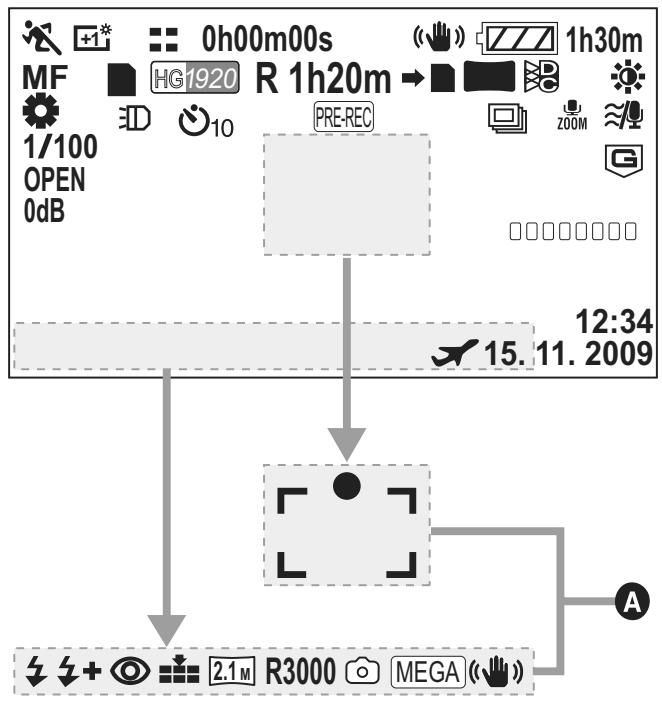 LG HDC-SD20EF - Indicateurs d'enregistrement - 1