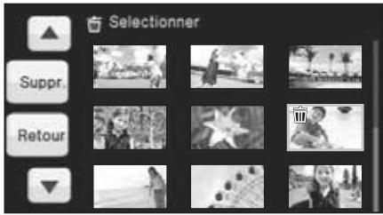 LG HDC-SD20EF - Pour supprimer en validant les images qui sont en cours de lecture - 2