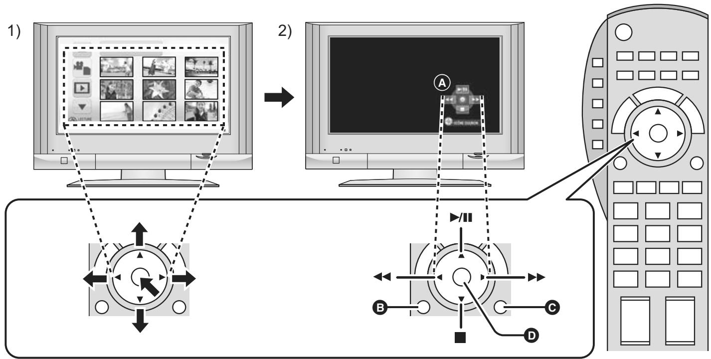 LG HDC-SD20EF - Effectuez le contrôle avec la télécommande du téléviseur. - 1