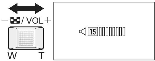 LG HDC-SD20EF - ■ Réglage du volume du haut-parleur - 1