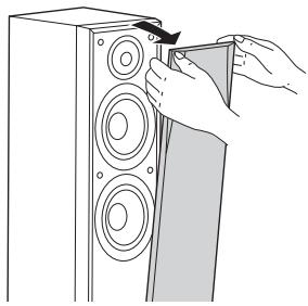 YAMAHA F51 - Enlever / Mettre la grille - 1