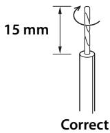 YAMAHA F51 - ■ Préparation des cables d'enceintes - 1