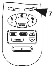 AIRWELL AELIA 14 RC-IR - Direction automatic vertical d'air - 1