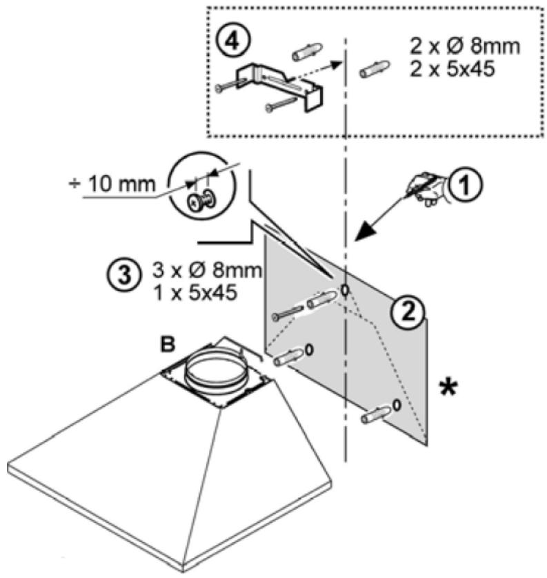 PROLINE CHP9O0SS - Procedure d'installation détaillée : - 1