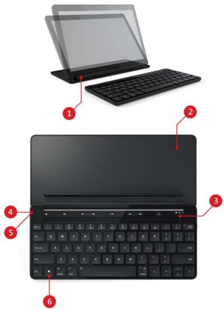 MICROSOFT Universal Mobile Keyboard - Principales caractéristiques - 1