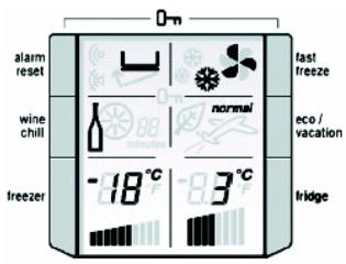ELECTROLUX ANB 5298 X INOX - Réglage de la température - 1