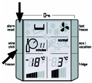 ELECTROLUX ANB 5298 X INOX - Alarme de porte (compartiment réfrigérateur) - 1