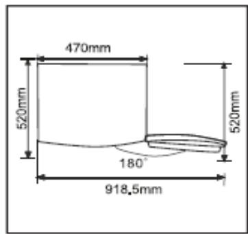 FRIGELUX RIT93BF - Leveling the fridge - 2