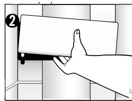 DAEWOO FRS-U21DCB - Remplacement des lampes du congélateur - 2