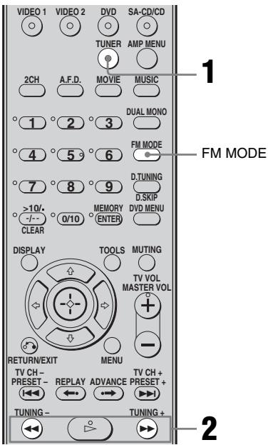 SONY STR-DE400 - Sélection automatique - 1