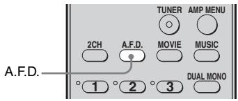 SONY STR-DE400 - Utilisation du son Dolby Digital et DTS Surround (AUTO FORMAT DIRECT) - 1