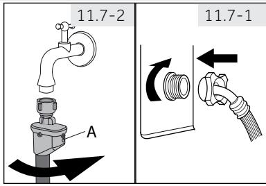 PAW HW120-BD14889U1 - Raccordement d'eau douce - 1