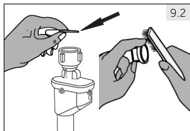 PAW HW120-BD14889U1 - Vanne et filtré d'arrivée d'eau - 1
