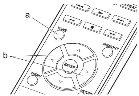 ONKYO R-N855-S - Ajustement de la qualité du son - 1