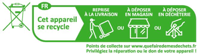 AIRLUX TH64ET - ELIMINATION ET RECYCLAGE - 1