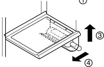 LG-GOLDSTAR GR A207CVBA - Pour enlever le porte-bouteilles : - 2