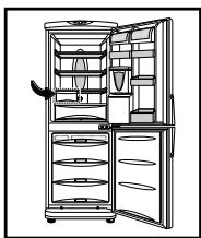 LG-GOLDSTAR GR A207CVBA - Positionnement du Contrôleur de température - 3