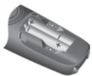 SIEMENS GigasetAS690 - Insertion des batteries - 2