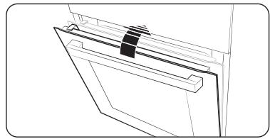 SAMSUNG V7B45305A - Fermeture en douceur de la porte (modèles applicables uniquement) - 1