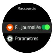 SUUNTO 3 - FC journalière - 2