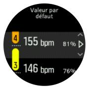SUUNTO 3 - Définir les zones FC par défaut - 1