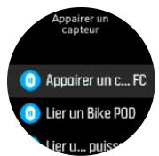 SUUNTO 3 - Appairage des POD et capteurs - 2