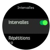SUUNTO 3 - Entrainement fractionné - 1