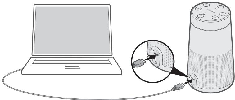 BOSE Revolve I SL - RACCORDEMENT DU CÂBLE USB - 1