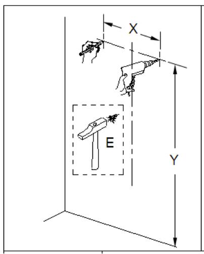 AERIAN RF200 - Fixation murale - 2