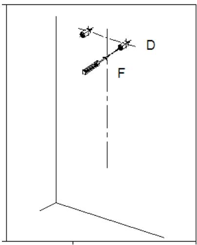 AERIAN RF200 - Fixation murale - 3