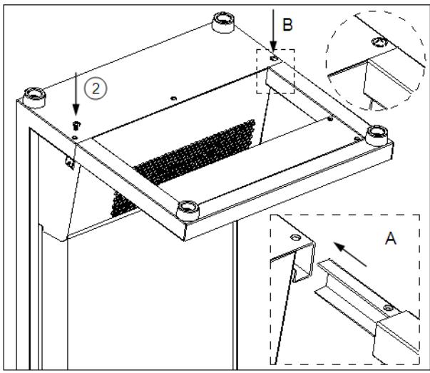 AERIAN RF200 - Assemblage du socle - 1