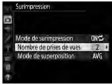 NIKON D5 - Choisissez le nombre de prises de vues. - 1