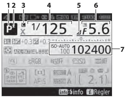 NIKON D5 - Commande info - 1