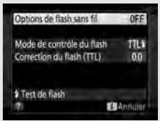 NIKON D5 - Modification des réglages du flash - 1