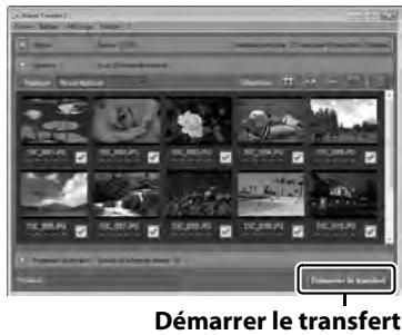 NIKON D5 - Cliquez sur Demarrer le transfert. - 1